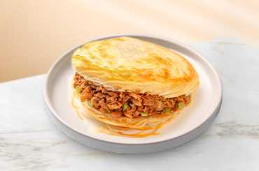 酥皮肉夾饃